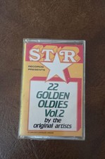 22 Golden Oldies Vol. 2 by Various Artists Cassette, 1984, Star Records