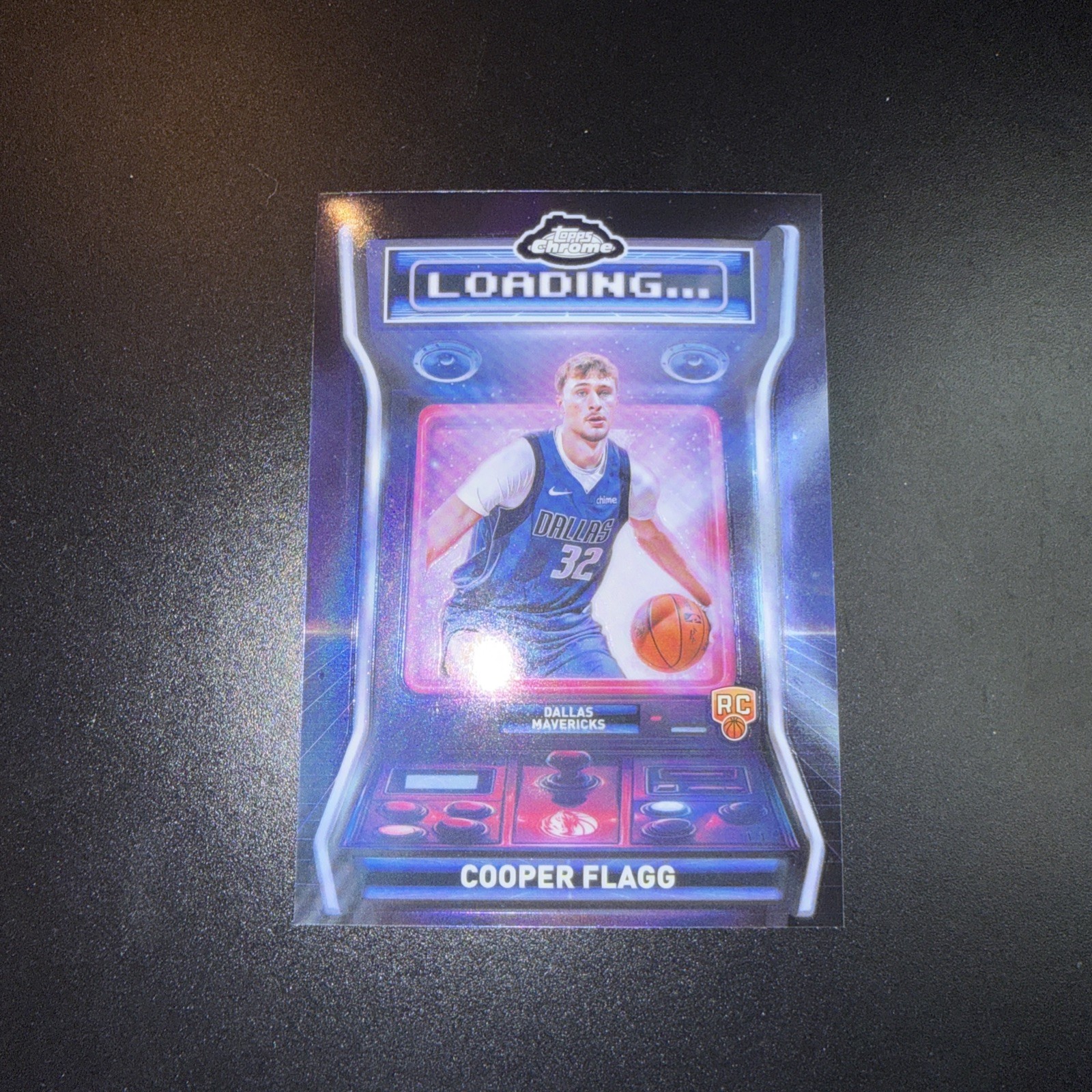 COOPER FLAGG 2025-26 TOPPS CHROME #LD-11 ROOKIE LOADING RC MAVERICKS B