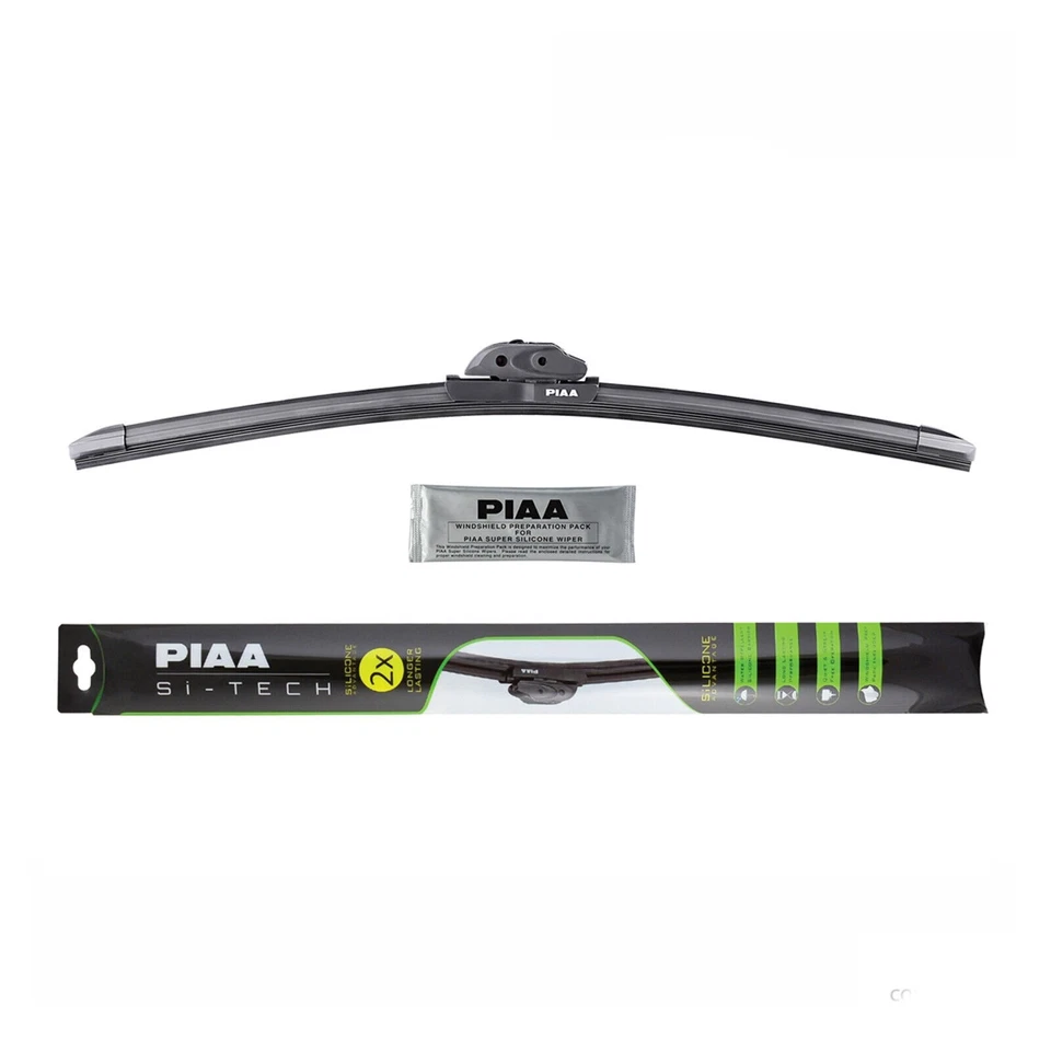 PIAA Si-Tech 20" 500mm Silicone All Season Flat Windshield Wiper Blade 97050 Foto 2 de 4