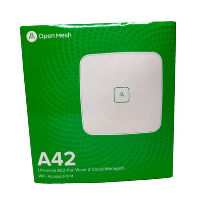 Open Mesh A42 802.11ac Cloud Managed WiFi Access Point /w Mount Bracket New