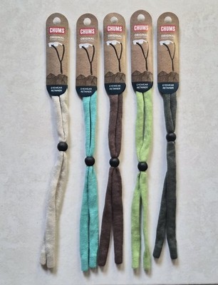 Chums Original Cotton Eyewear Retainer Colors Lot of 5 New In Retail