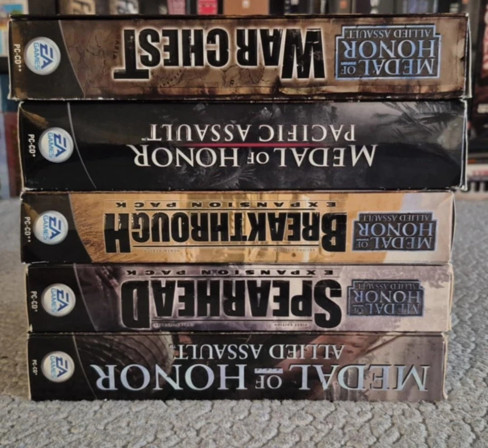 Medal of Honor PC Lot - MOHHA, Spearhead, Breakthrough, Pacific Asslt, Warchest - Image 4 of 4