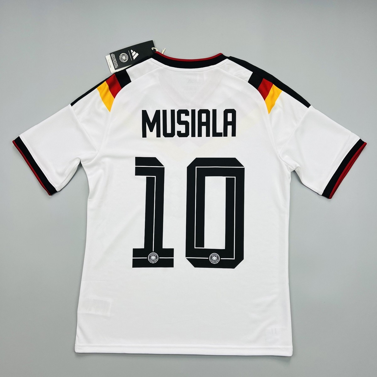 Musiala Germany Team Jersey 2026 Home Soccer Shirt Adidas Youth