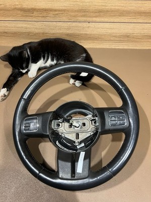 2011-2017 Jeep Patriot Compass Steering Wheel w/ Cruise Control OEM 1SL84XDVAG