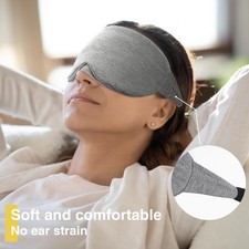 Cotton Sleep Eye Mask - Travel Eye Mask for Sleeping Airplane Blackout E