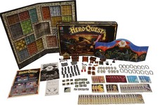 Vintage Hero Quest Board Game MB 1989 1990