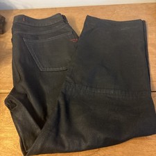 Diesel Industry Denim Division Jeans Black 34 Straight Button Stretch 5pocket