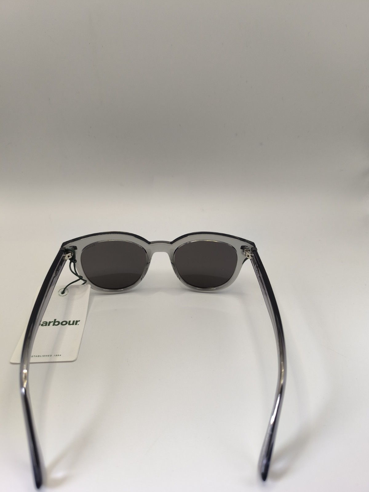 Barbour Womens Grey Translucent Designer Sunglasses Brand New With Soft Case image 7