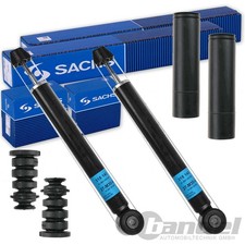 2xSACHS STOßDÄMPFER+SERVICE KIT HINTEN passend für RENAULT TWINGO II CN0 1.2 1.5
