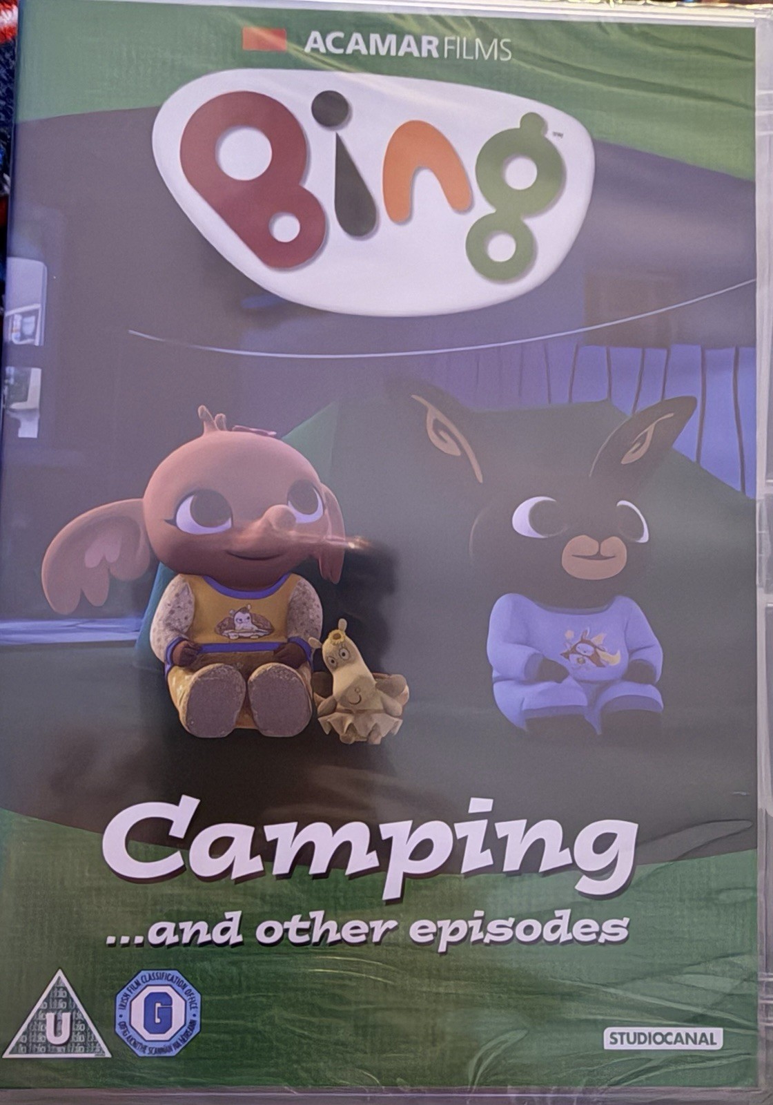 Bing: Camping... And Other Episodes New Sealed DVD