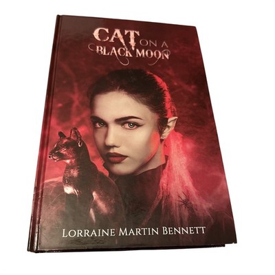 Lorraine Martin Bennett Cat on a Black Moon Hardcover Thriller Suspense