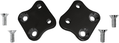 ACCUTRONIX - FCKB102-B - Kick-Back Adapter Plates for Harley-Davidson Wide Glide