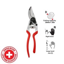 F13 10.6"XL Right Hand Pruner w/1.25"Cut Capacity,High Performance,Use w/1 or 2