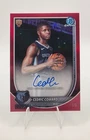 2025-26 Bowman Chrome Cedric Coward Autograph RC True Red 1/5 On Card Rookie