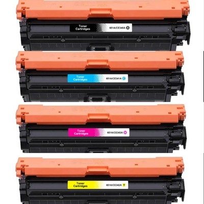 4 X Toner Kompatibel für HP 651A  LaserJet Enterprise 700 Color M775dn MFP M775f