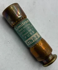 Bussmann Buss  KTN-R-8  Limitron Fast Acting Fuse 8 Amp 250 Volt LOT OF 6