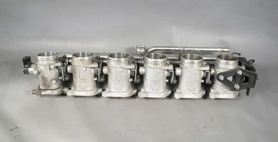 Conjunto de carrocería de acelerador independiente ITB BMW S54 ///M 3,2 L 6 cilindros E46 M3 Z3 Z4 USADO Foto 3 de 4