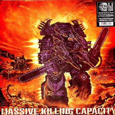 Dismember - Massive Killing Capacity yellow orange Marble (2023 - EU - Original)