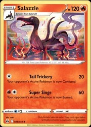 Salazzle 028/159 Crown Zenith Uncommon Pokemon TCG