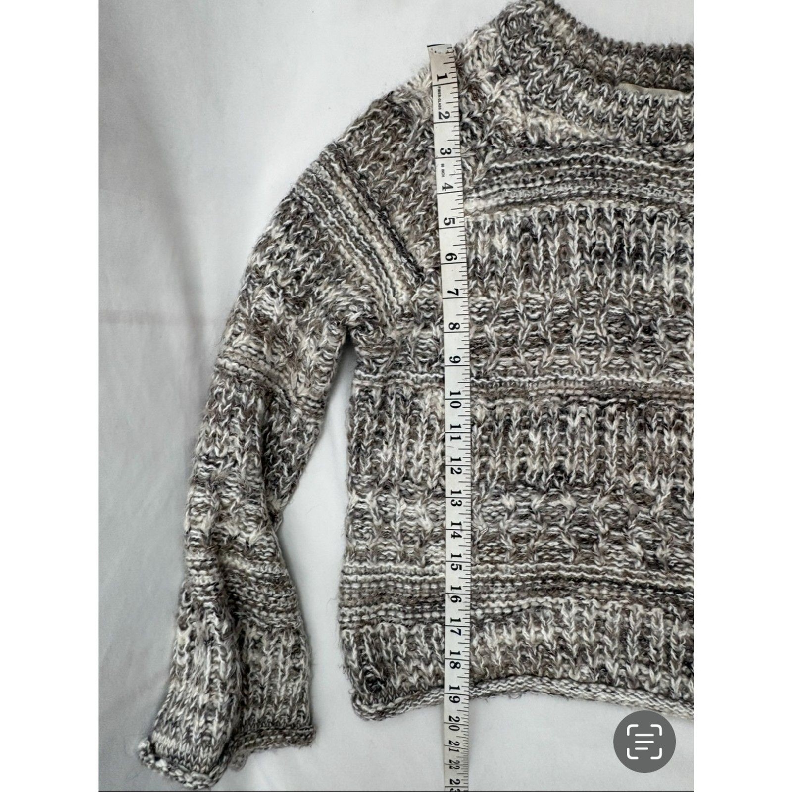 Universal Thread Pullover Chunky Cable Knit Sweat… - image 10