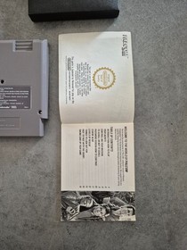 Jeu Nintendo Nes Mission Impossible avec Notice FRA