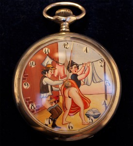 Antike Nickel-Uhr | eBay