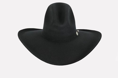 GUS ~ BLACK ~3X Wool Felt HAT~ 4.5" Brim RODEO Cowboy Western Texas Hat Co - Picture 2 of 5