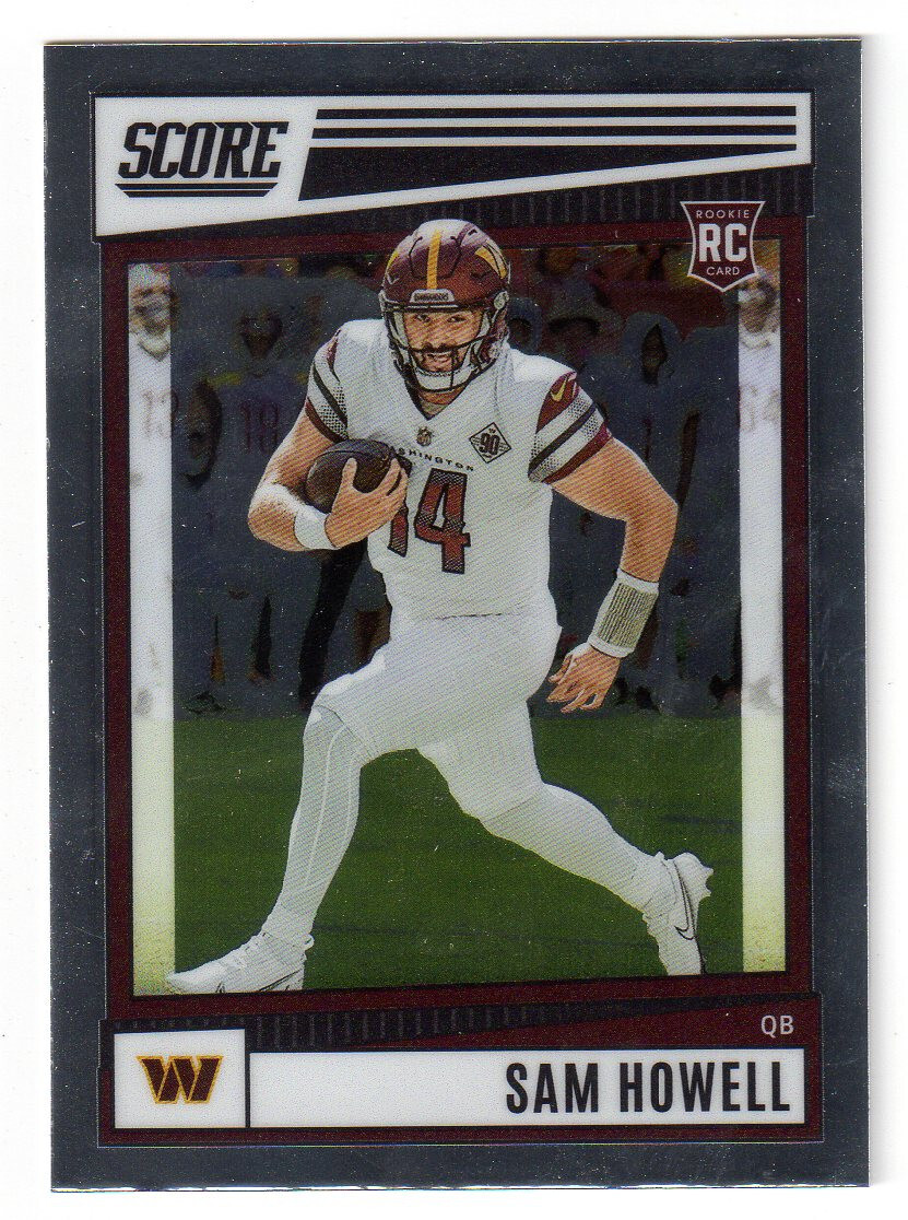 2022 Panini Chronicles Score Premium #SP-304 SAM HOWELL RC! COMMANDERS