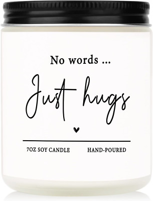 Warm Hugs Scented Candles Gifts, Sympathy Gift Hug Candle, Thinking Of You Get Well Soon Gifts - View #5