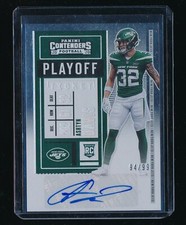 ASHTYN DAVIS 2020 PANINI CONTENDERS PLAYOFF TICKET RC AUTO */99 *NEW YORK JETS*