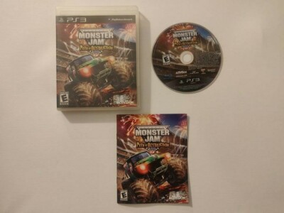 Monster Jam Path of Destruction PlayStation 3 Complete (CIB) Tested & works!
