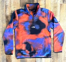 Mens The North TKA Glacier Center Logo 100 Fleece 1/2 Zip Jacket Coat NF New