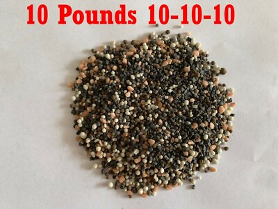 10lbs 10-10-10 ALL PURPOSE Plant Food for Vegetable Gardens Trees Plants & More!