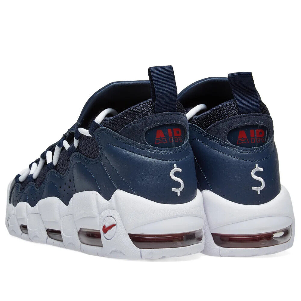 NIKE AIR MORE MONEY BLUE max uptempo Size 10 100% AUTHENTIC NIKE AIR MORE MONEY BLUE max uptempo Size 10 100% AUTHENTIC