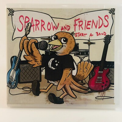 Sparrow And Friends Start A Band! (CD 2016) Children's Song Fun