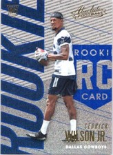 2018 Panini Absolute #102 Cedrick Wilson Jr. Spectrum Blue