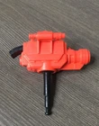 1992 GI JOE HEADQUARTERS Single MISSILE LAUNCHER x1 Hasbro Original Part Red