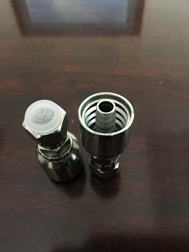 5/8" 2 wire x 24" 4,000 Hydraulic Hose assembly with 2 Female JIC 5/8" Swivels  - Image 3 of 3