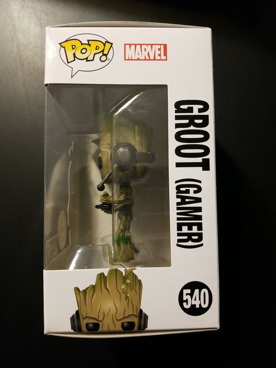 Groot #540 – Marvel Funko Pop! [Gamer] [Chase GameStop Exclusive