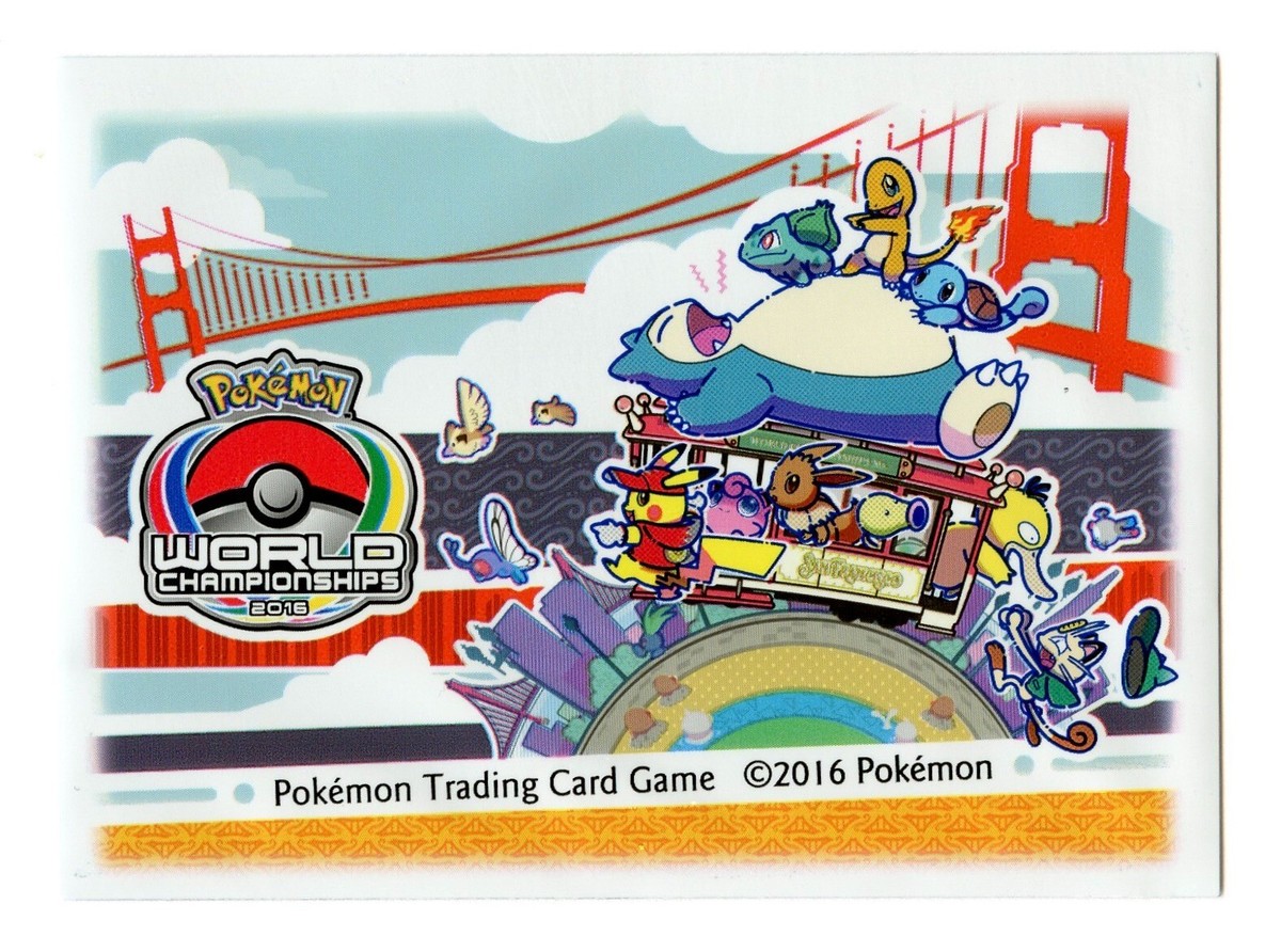 WCS2016 サンフランシスコ 出場者限定 スリーブ 2016 San Francisco Bundle Individual Card Sleeves Pokemon