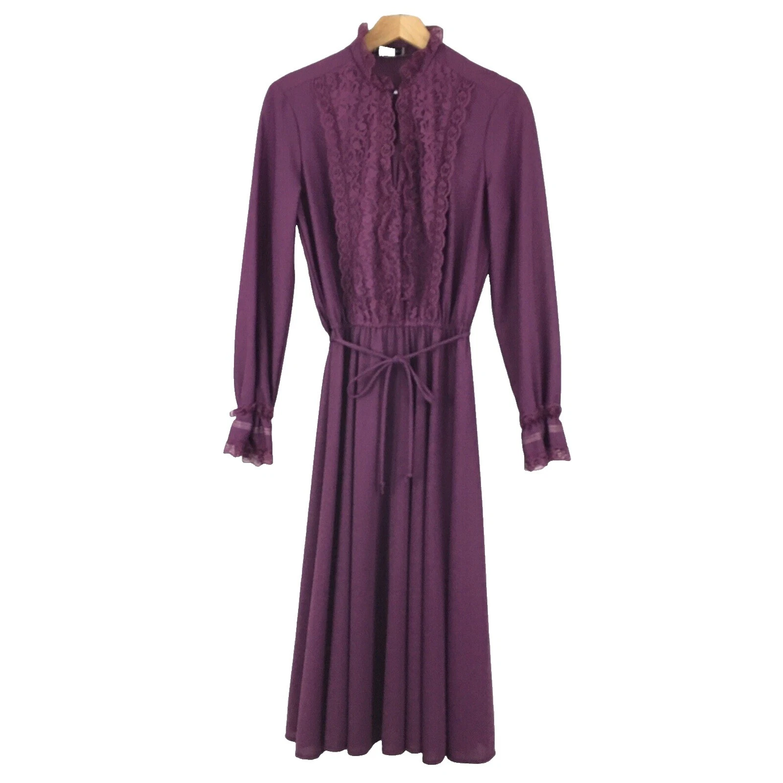 Ropa Vintage 1970s Victoriano de encaje para De mujer