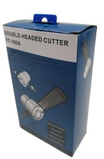 RODITRICE CON DOPPIA TESTA PER TAGLIO LAMIERA ATTACCO A TRAPANO