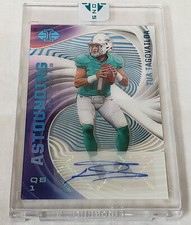 Tua Tagovailoa Dolphins 2020 Panini Illusions #08/25 Astounding Autograph Rookie