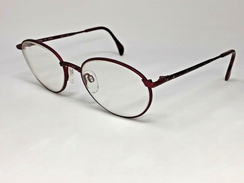 SILHOUETTE M6229/40 V6054 Eyeglasses Frame Italy 52-17-135 Burgundy Matte MP09 - Picture 1 of 9