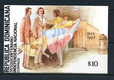 I300  Dominican Republic 1994    Independence  flags  sheet   MNH
