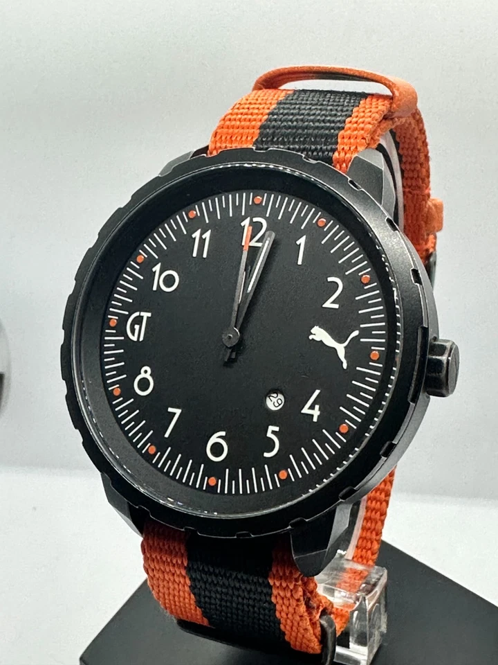 RELOJ PUMA MOTORSPORT GP HOMBRE CUARZO ESFERA NEGRA CORREA NYLON PU103391002 Foto 3 de 4