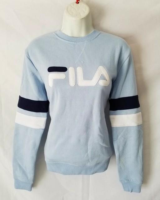 blue fila sweater