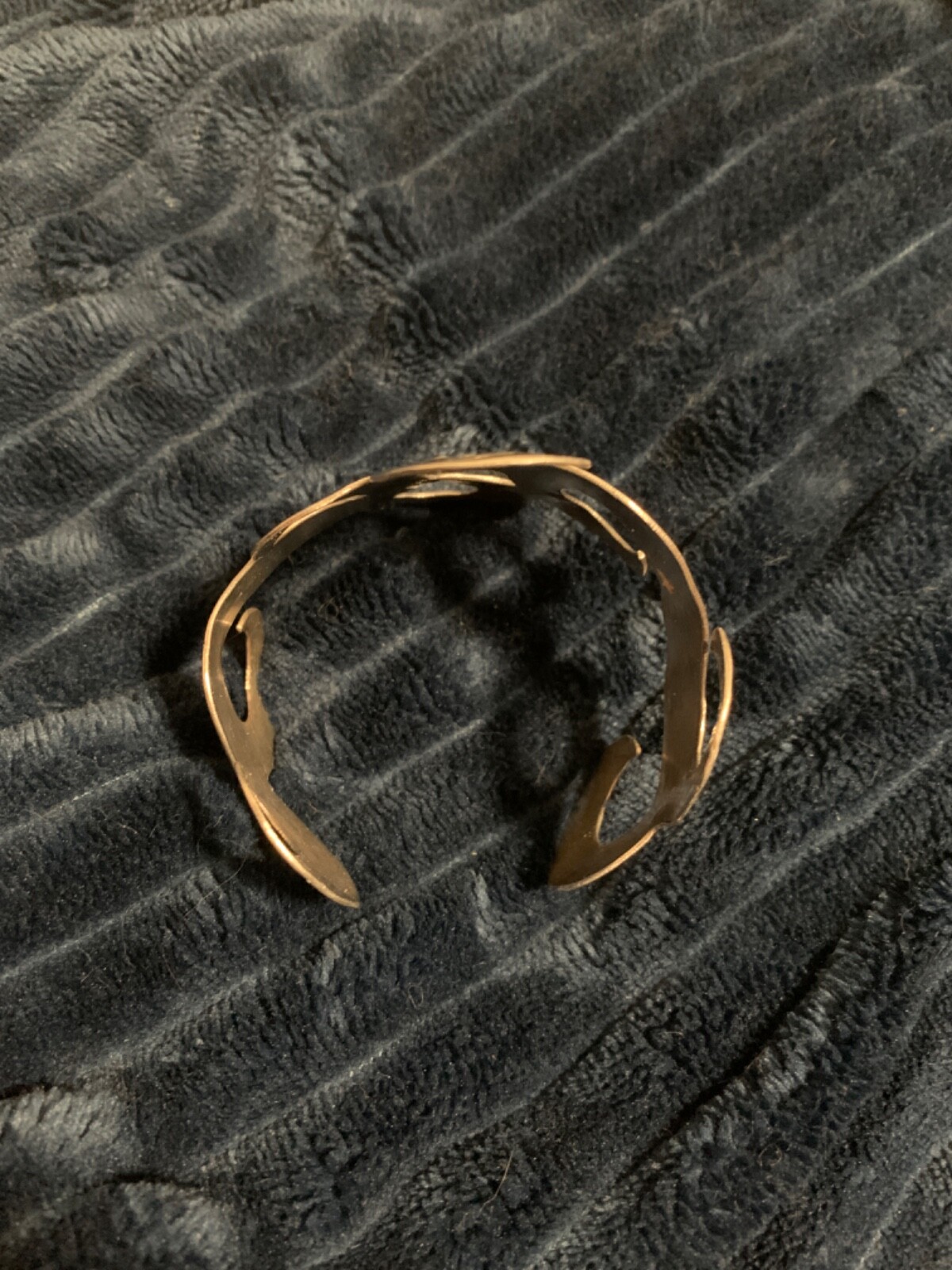 Native American Inspired Silver Bangle - image 3