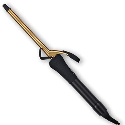 Style Stix 24k Gold Barrel Long Spring Hair Curling Iron 1/2'' In
