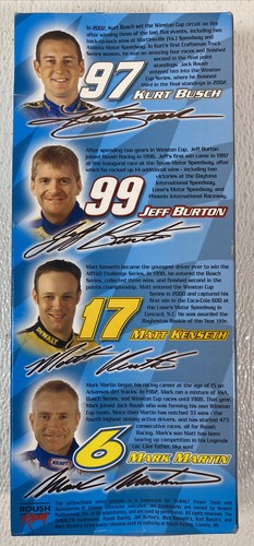 JEFF BURTON Bobblehead - NASCAR Velveeta Cheese Roush Racing Driver - Picture 2 of 2